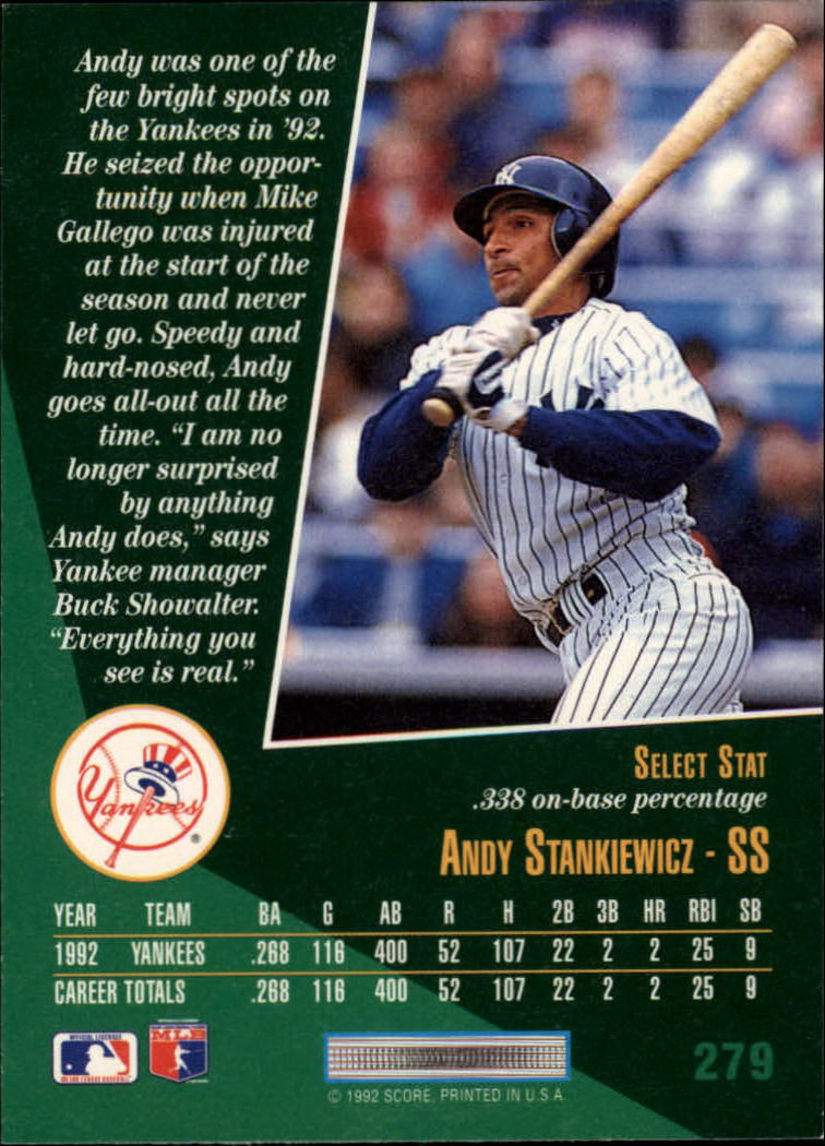 thumbnail 59  - A1080- 1993 Select Baseball Cards 251-405 +Inserts -You Pick- 10+ FREE US SHIP