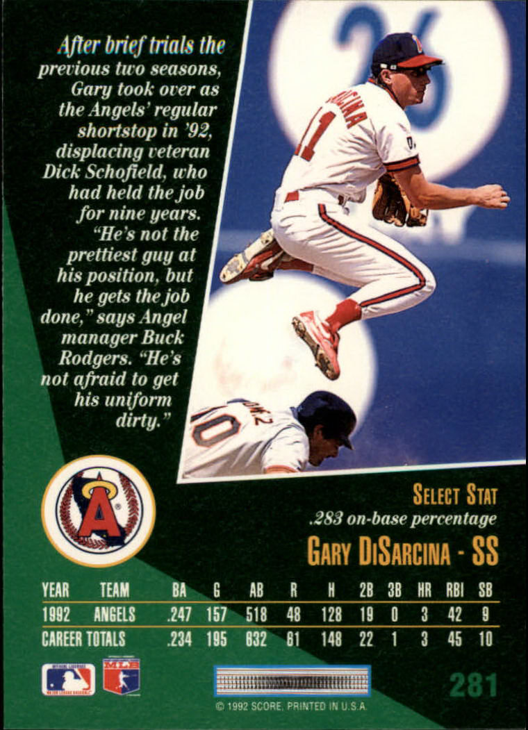thumbnail 63  - A1080- 1993 Select Baseball Cards 251-405 +Inserts -You Pick- 10+ FREE US SHIP