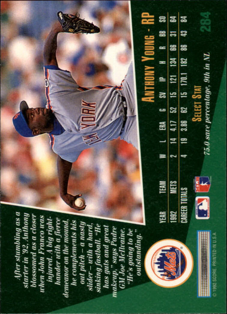thumbnail 69  - A1080- 1993 Select Baseball Cards 251-405 +Inserts -You Pick- 10+ FREE US SHIP