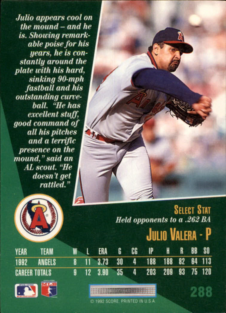 thumbnail 117  - 1993 Select Baseball (Cards 201-405) (Pick Your Cards)