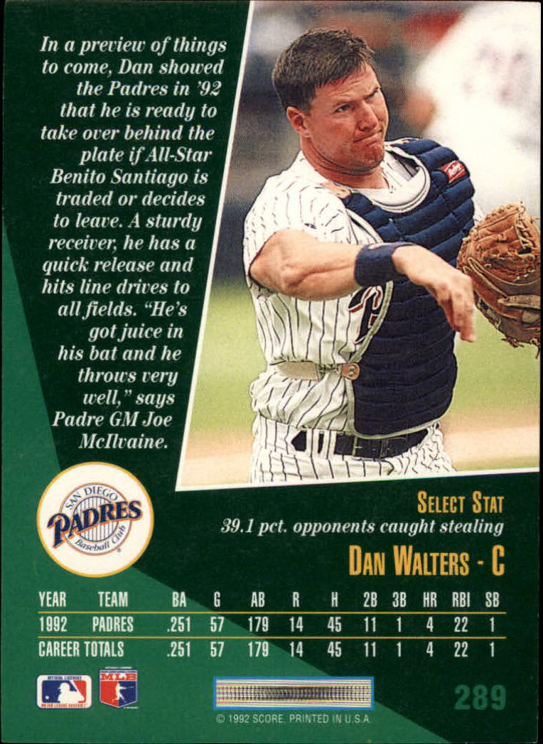 thumbnail 119  - 1993 Select Baseball (Cards 201-405) (Pick Your Cards)