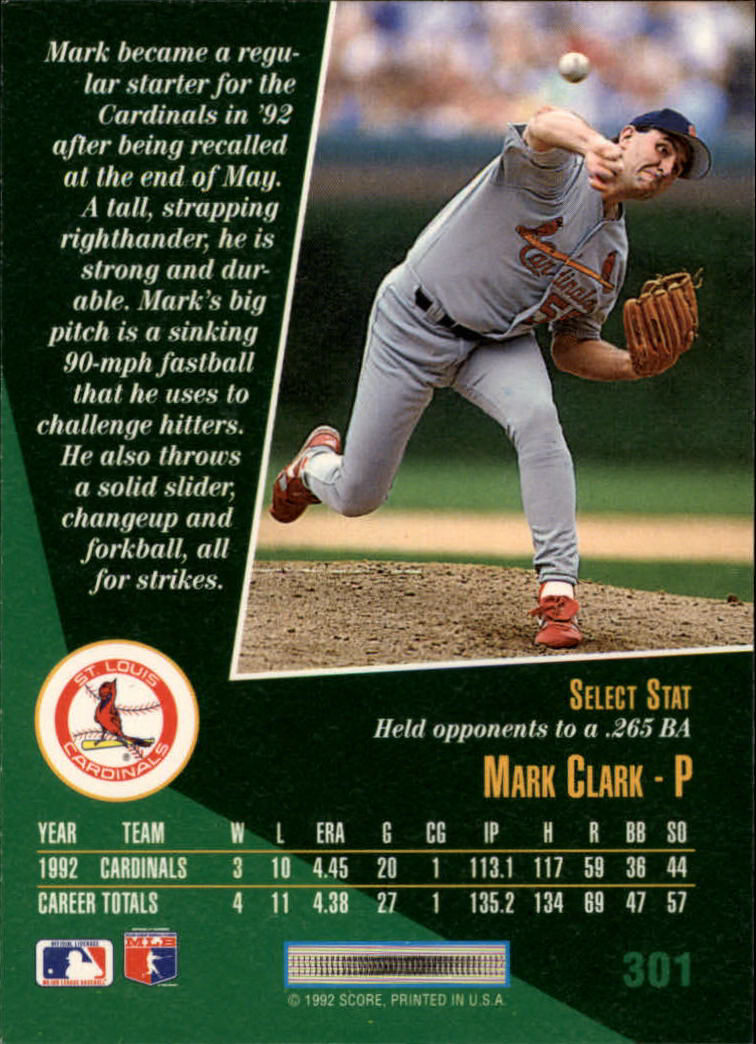 thumbnail 103  - 1993 Select Baseball Card Pick 251-405