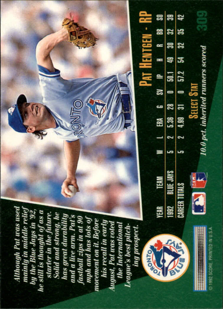 thumbnail 129  - 1993 Select Baseball (Cards 201-405) (Pick Your Cards)