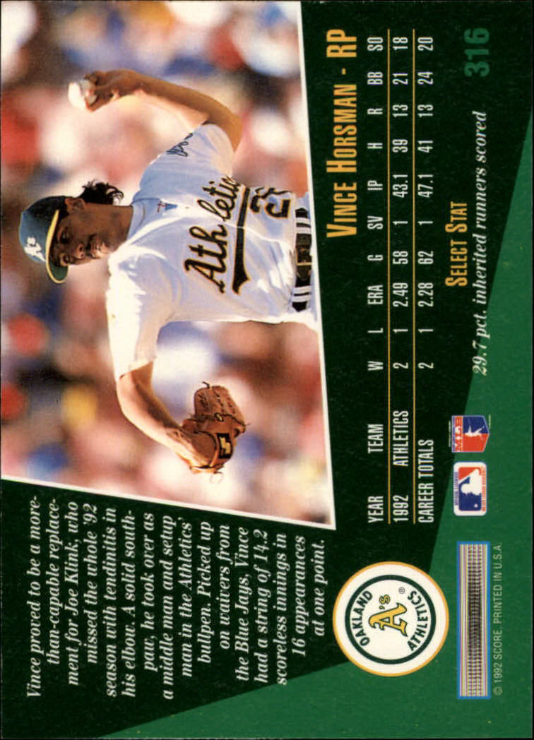 thumbnail 133  - 1993 Select Baseball Card Pick 251-405