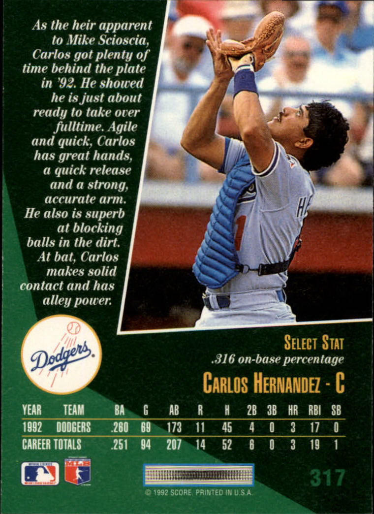 thumbnail 135  - 1993 Select Baseball Card Pick 251-405