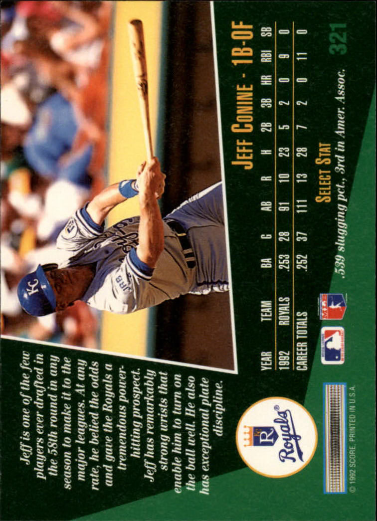 thumbnail 143  - 1993 Select Baseball Card Pick 251-405
