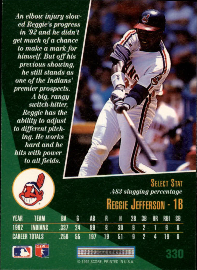thumbnail 161  - 1993 Select Baseball Card Pick 251-405