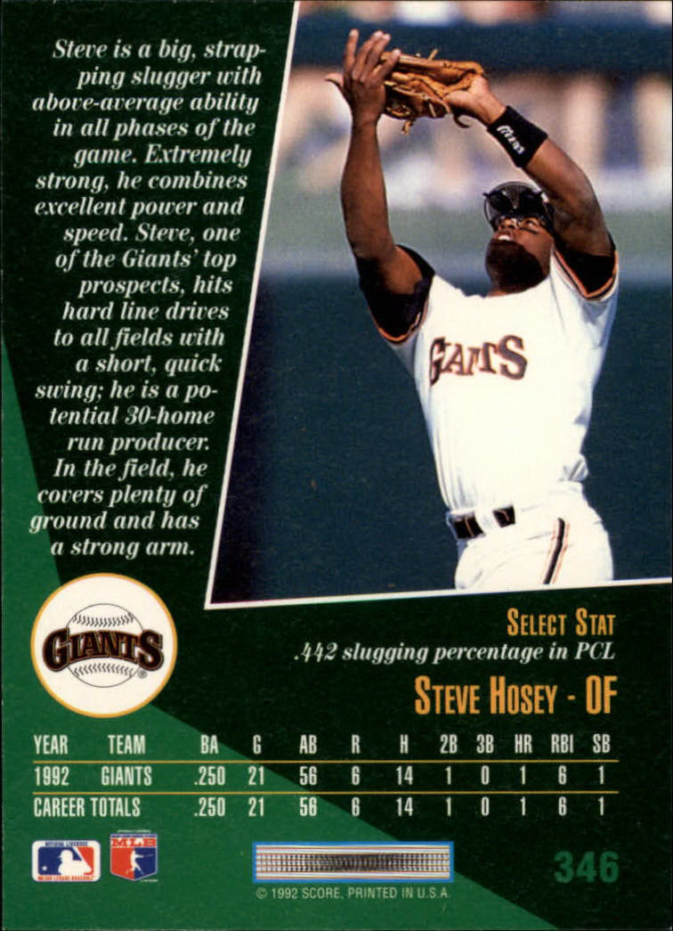 thumbnail 149  - 1993 Select Baseball (Cards 201-405) (Pick Your Cards)