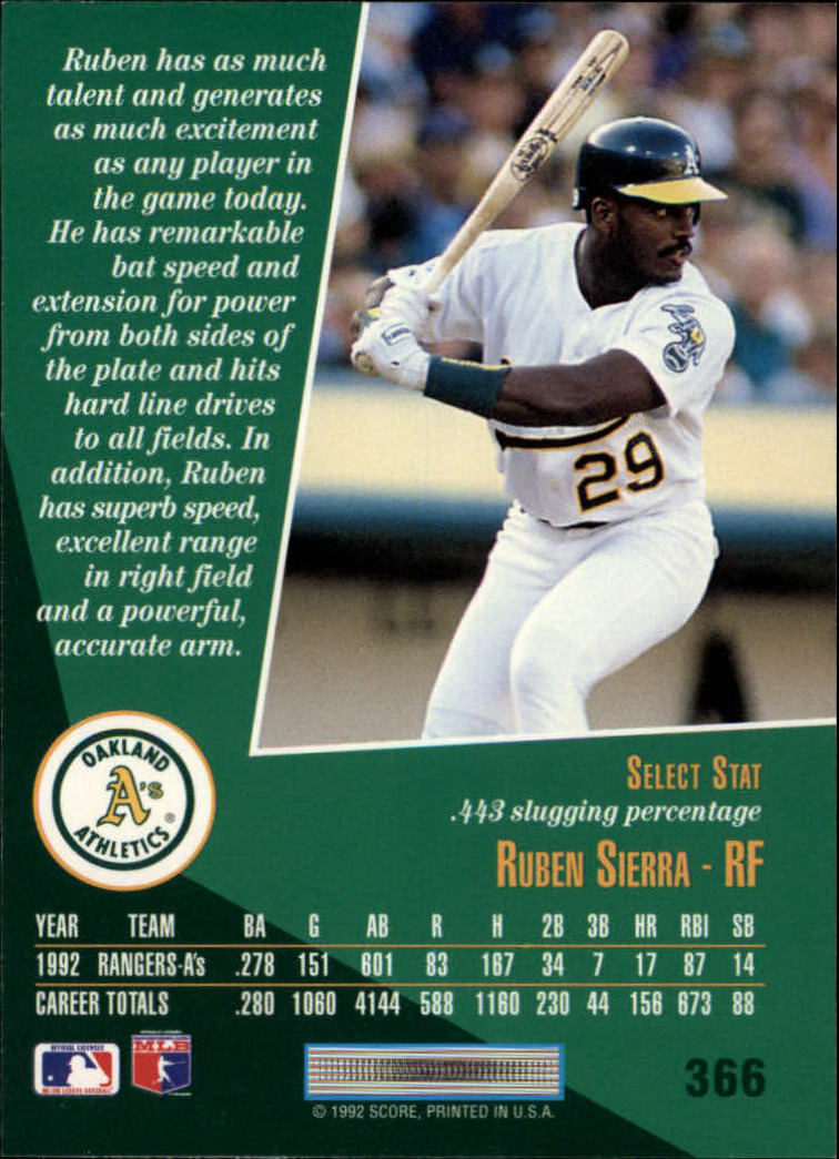 thumbnail 231  - 1993 Select Baseball Card Pick 251-405