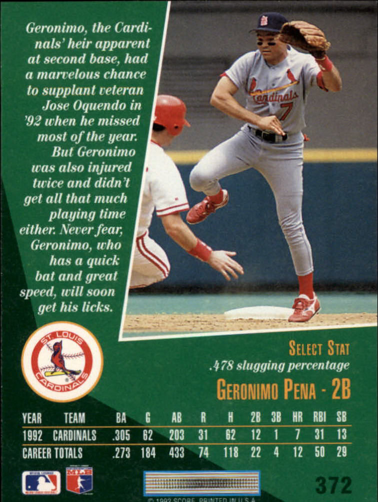 thumbnail 173  - 1993 Select Baseball (Cards 201-405) (Pick Your Cards)