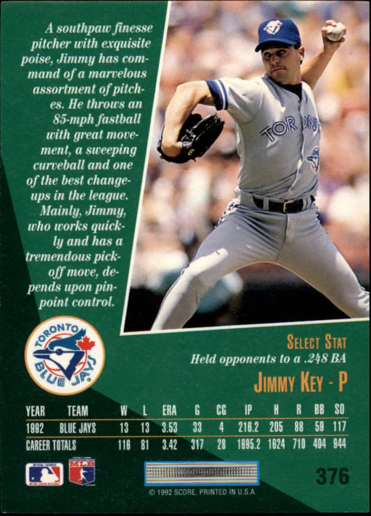 thumbnail 251  - 1993 Select Baseball Card Pick 251-405