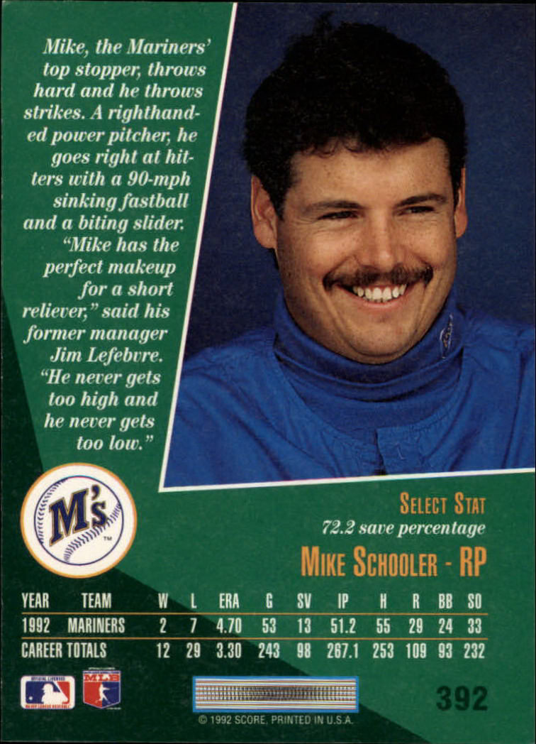 thumbnail 283  - 1993 Select Baseball Card Pick 251-405