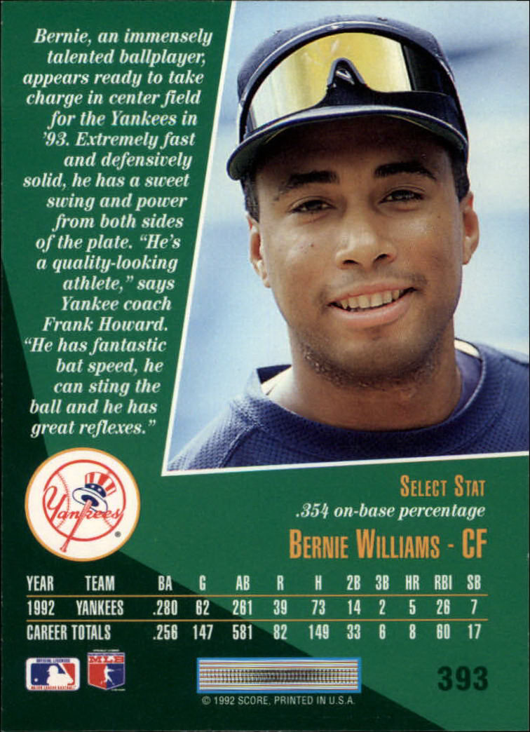 thumbnail 285  - 1993 Select Baseball Card Pick 251-405