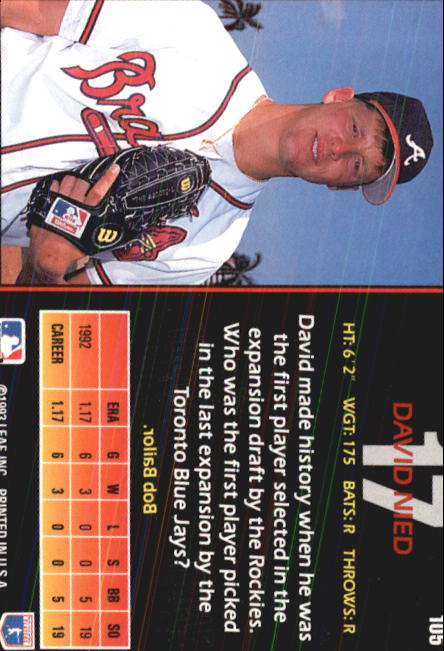 1993 Triple Play Baseball Card Pick 101-264