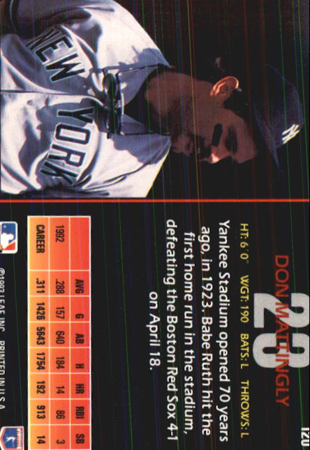 1993 Triple Play Baseball Card Pick 101-264