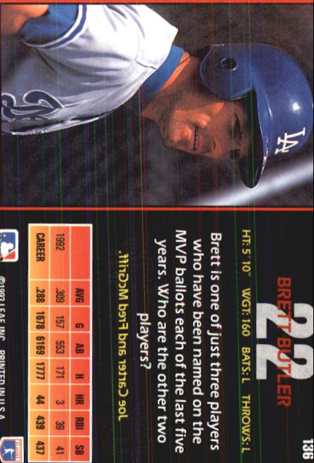 1993 Triple Play Baseball Card Pick 101-264