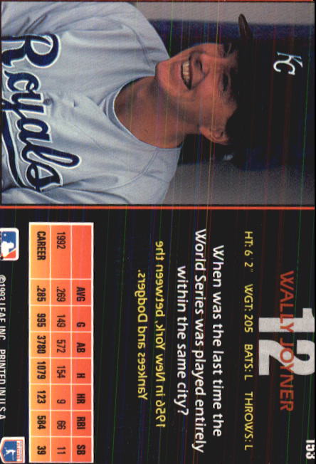 1993 Triple Play Baseball Card Pick 101-264