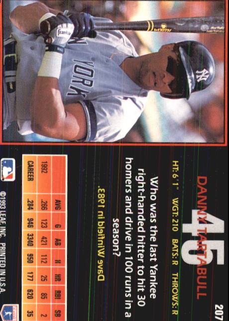 1993 Triple Play Baseball Card Pick 101-264