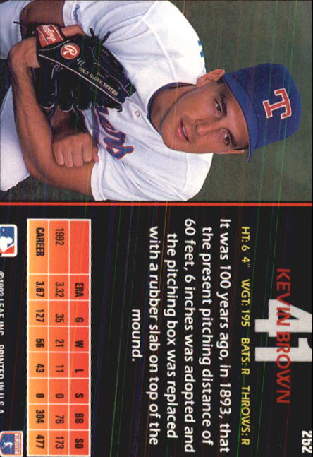 1993 Triple Play Baseball Card Pick 101-264