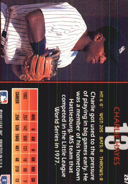 1993 Triple Play Baseball Card Pick 101-264