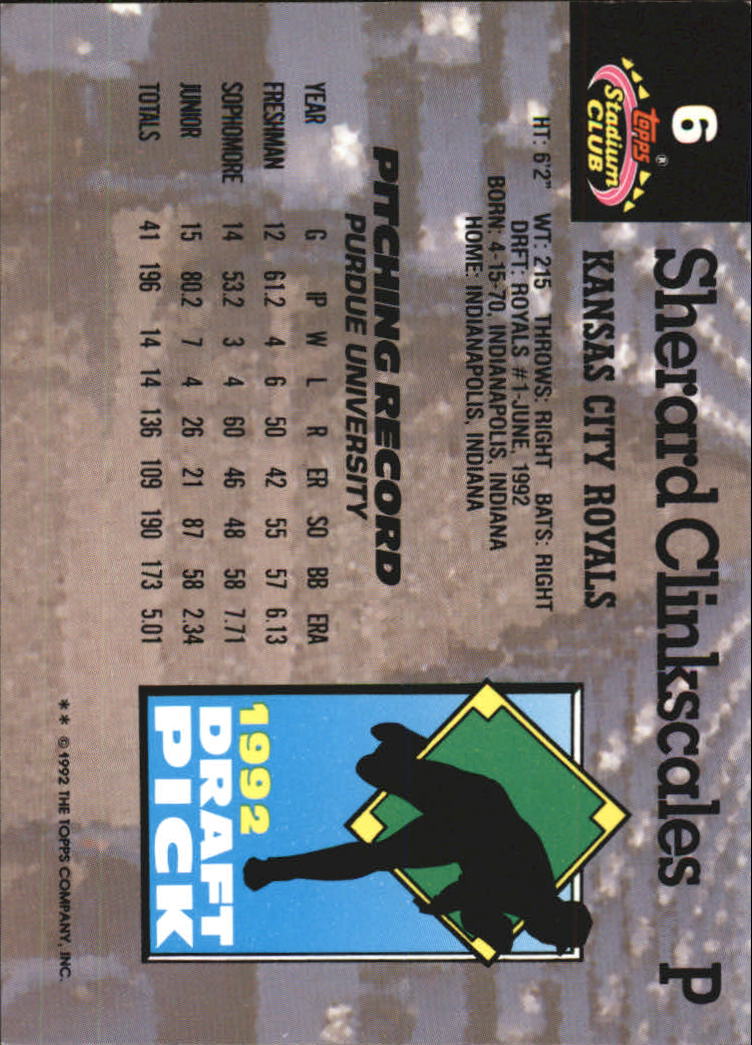 1993 Stadium Club Murphy Baseball - Picture 7 of 272