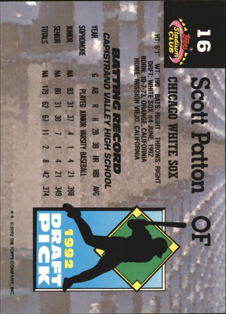 1993 Stadium Club Murphy Baseball - Picture 25 of 272