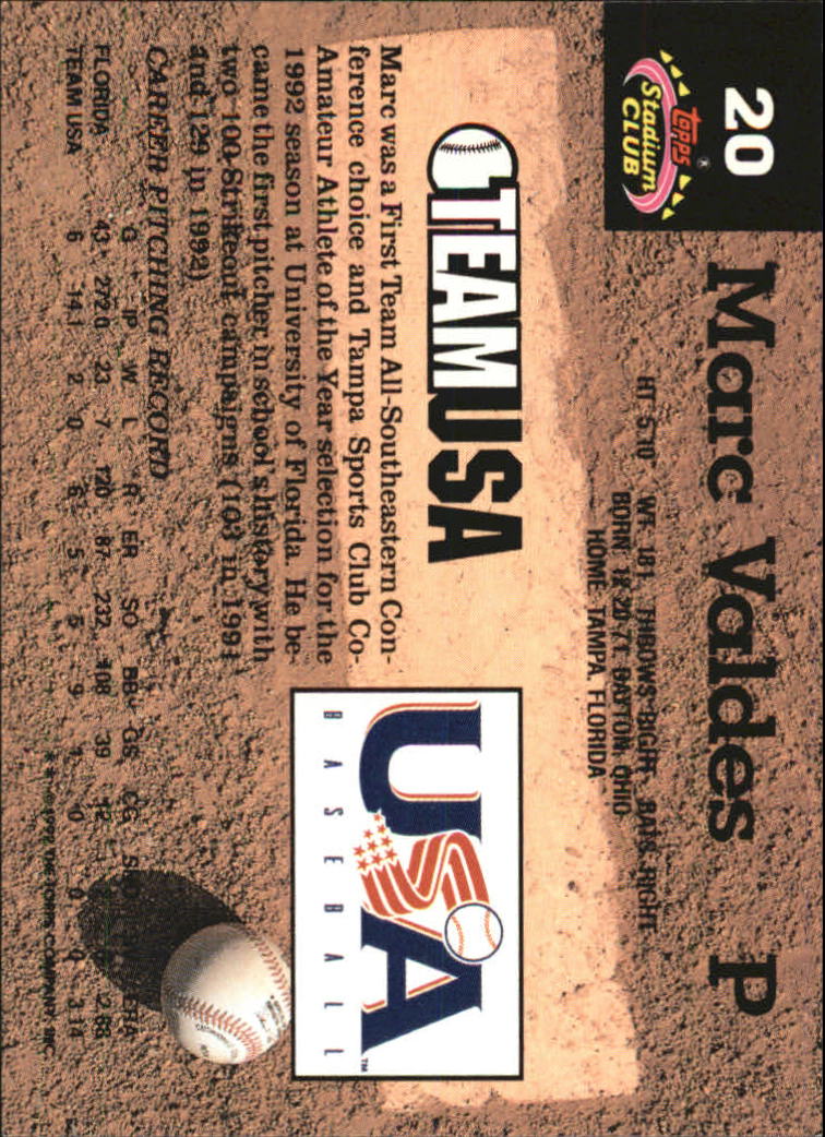 1993 Stadium Club Murphy Baseball - Picture 29 of 272