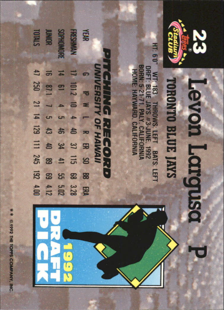 1993 Stadium Club Murphy Baseball - Picture 35 of 272