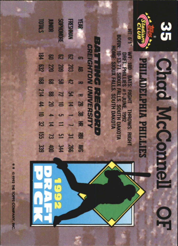 1993 Stadium Club Murphy Baseball - Picture 45 of 272