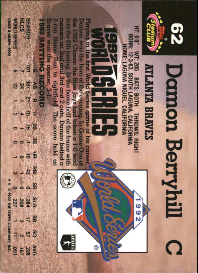 1993 Stadium Club Murphy Baseball - Picture 82 of 272