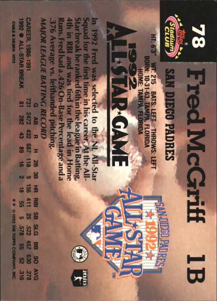 1993 Stadium Club Murphy Baseball - Picture 98 of 272