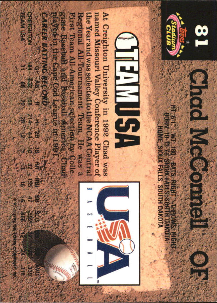 1993 Stadium Club Murphy Baseball - Picture 104 of 272