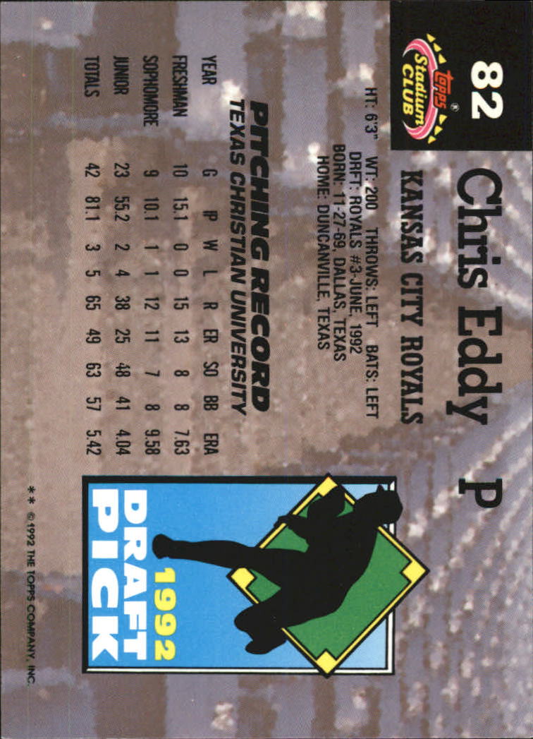 1993 Stadium Club Murphy Baseball - Picture 106 of 272