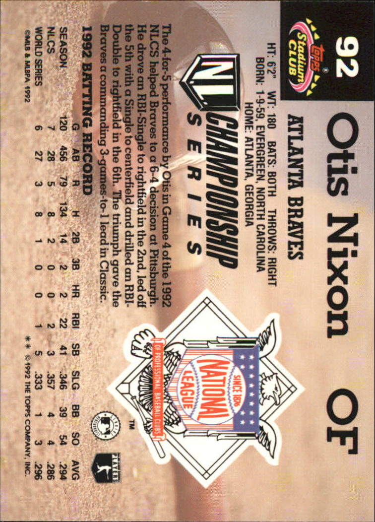 1993 Stadium Club Murphy Baseball - Picture 120 of 272