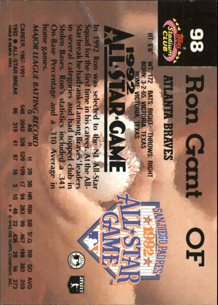 1993 Stadium Club Murphy Baseball - Picture 130 of 272