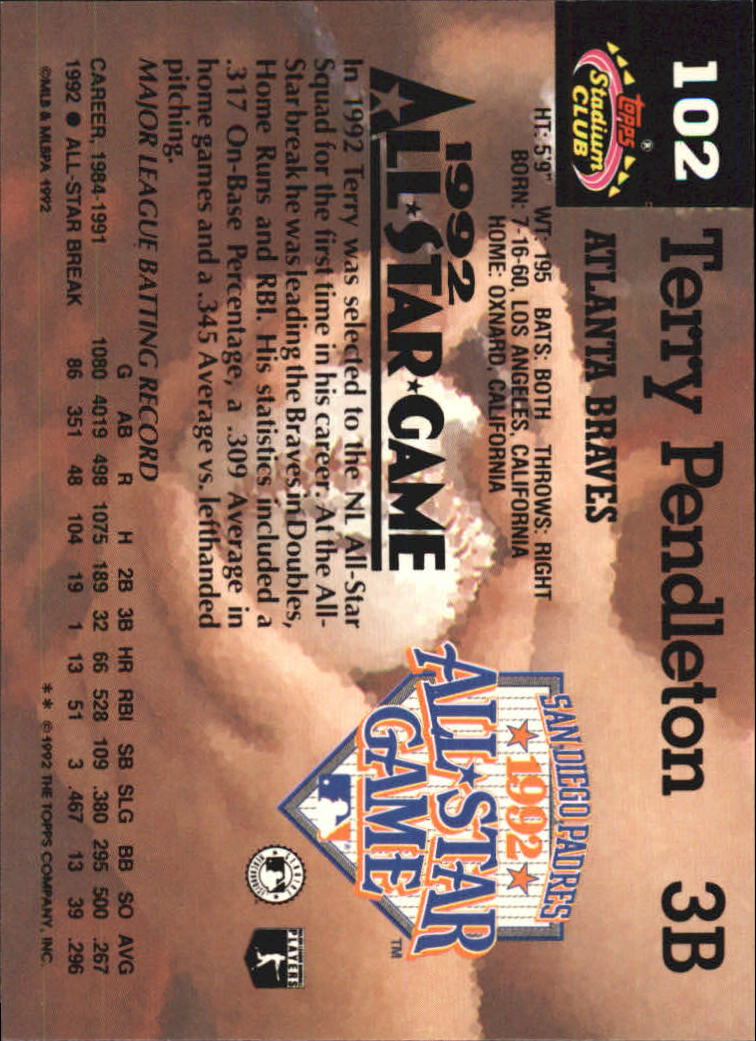 1993 Stadium Club Murphy Baseball - Picture 136 of 272