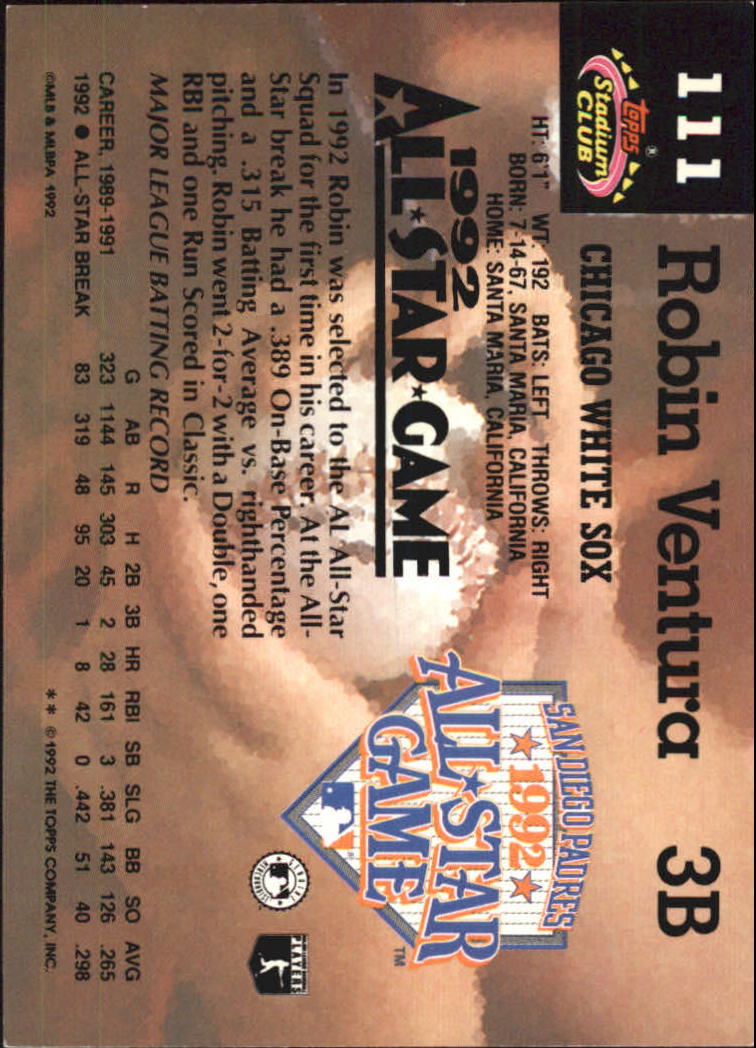 1993 Stadium Club Murphy Baseball - Picture 150 of 272