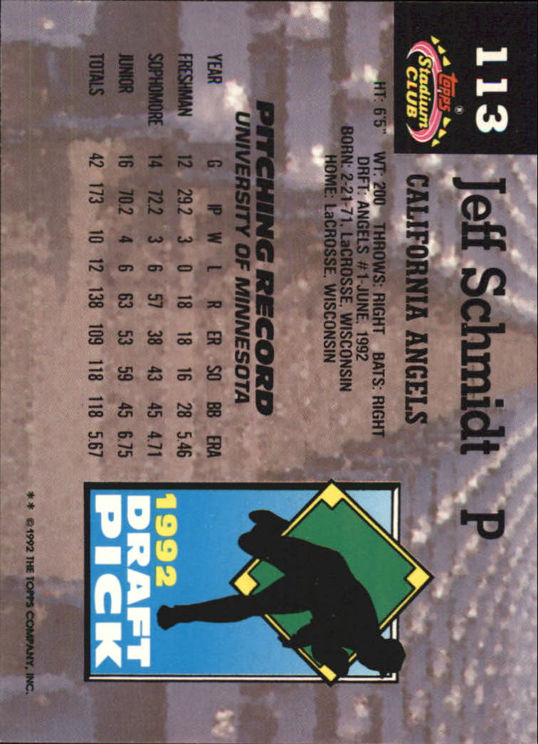 1993 Stadium Club Murphy Baseball - Picture 154 of 272