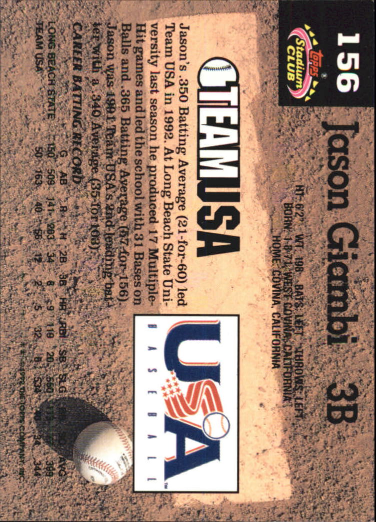 1993 Stadium Club Murphy Baseball - Picture 212 of 272