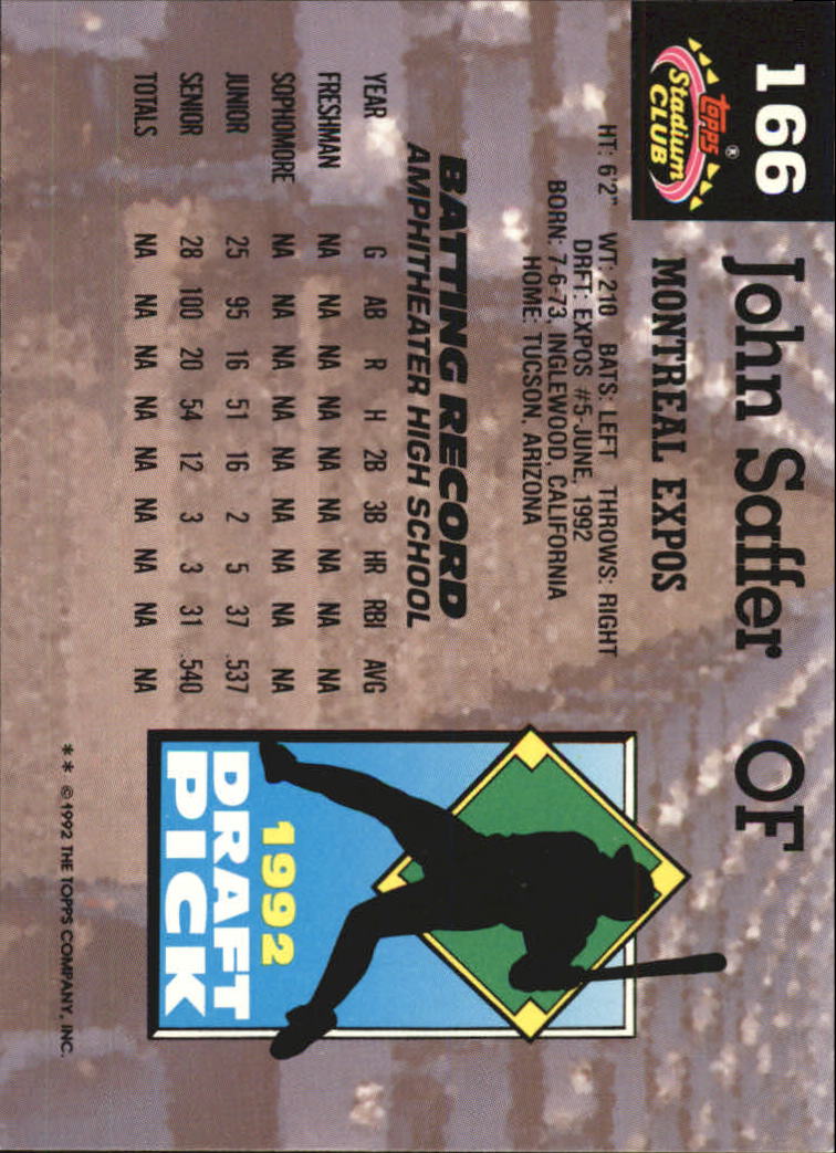 1993 Stadium Club Murphy Baseball - Picture 226 of 272