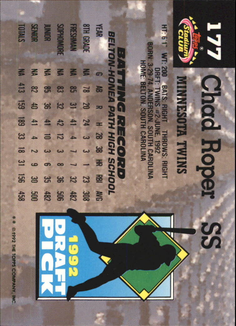 1993 Stadium Club Murphy Baseball - Picture 238 of 272