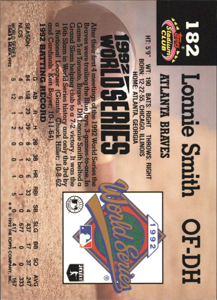 1993 Stadium Club Murphy Baseball - Picture 246 of 272