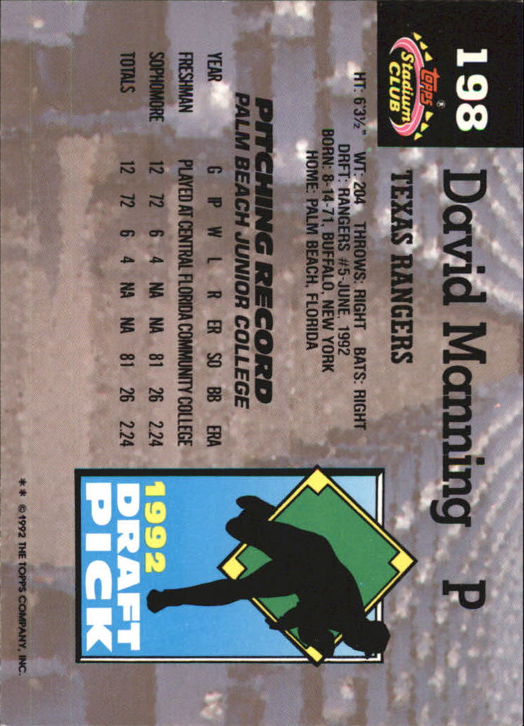 1993 Stadium Club Murphy Baseball - Picture 268 of 272