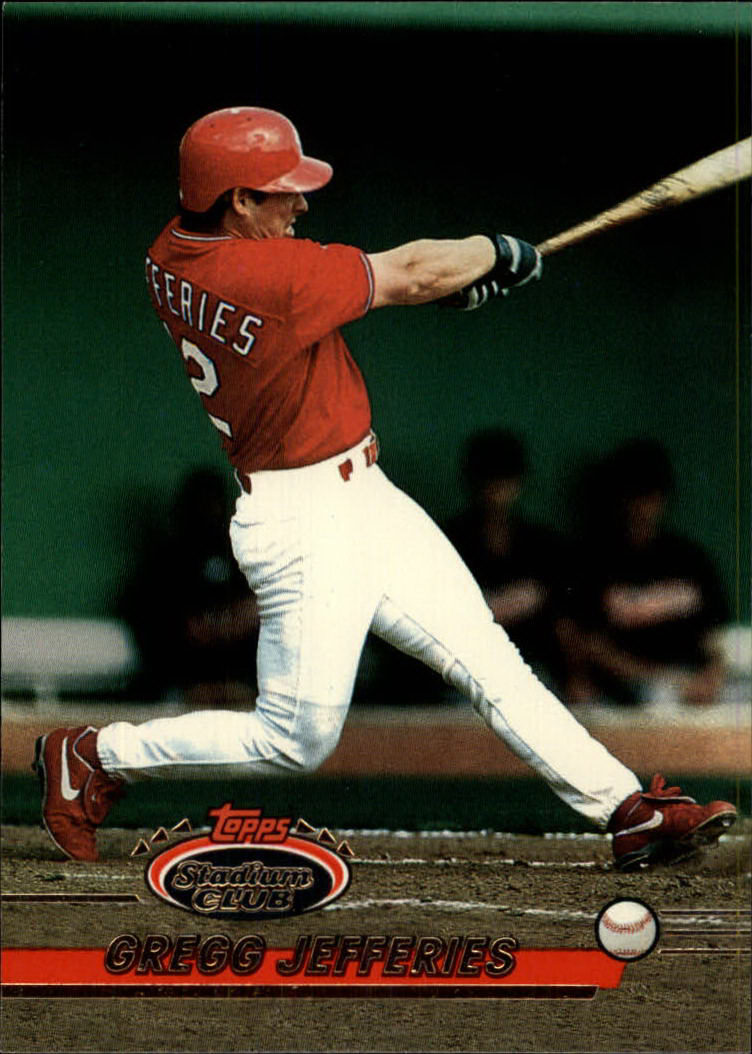 1993 Stadium Club Baseball Part 3 Main Set Card #500-750 - Picture 252 of 497