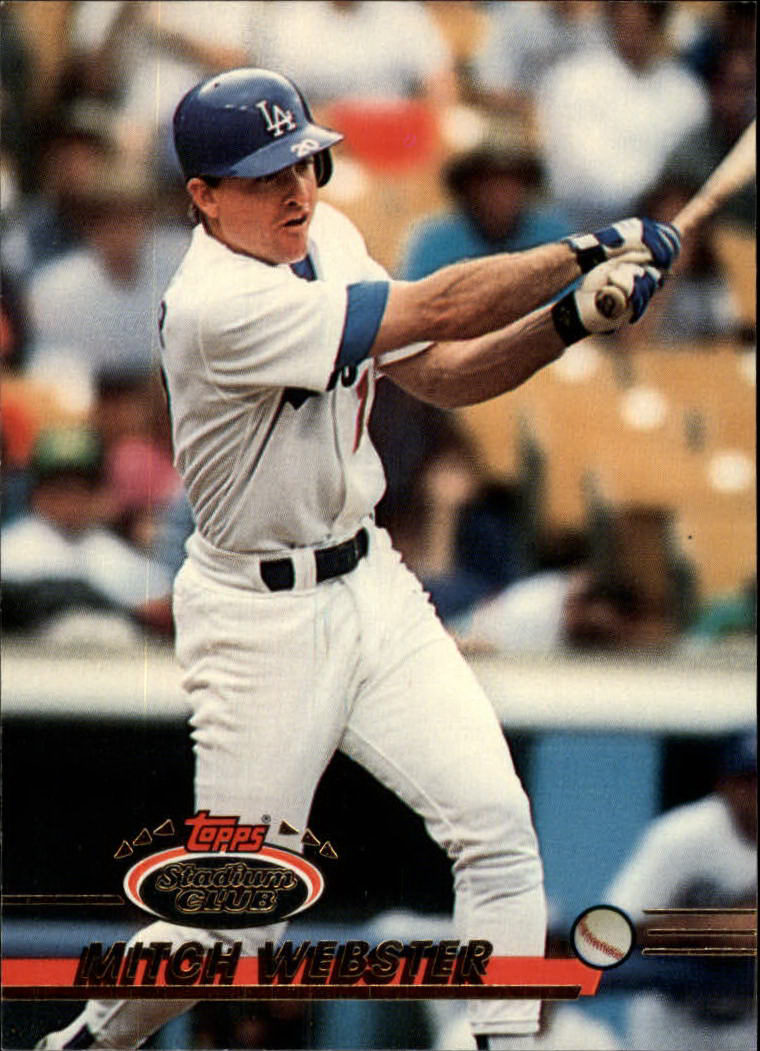 1993 Stadium Club Baseball Part 3 Main Set Card #500-750 - Picture 466 of 497