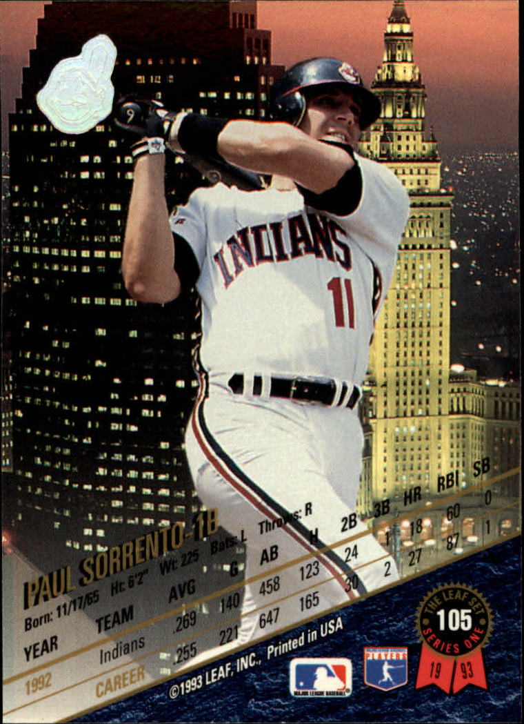 1993 Leaf Baseball Card Pick 1-249 - Picture 211 of 495