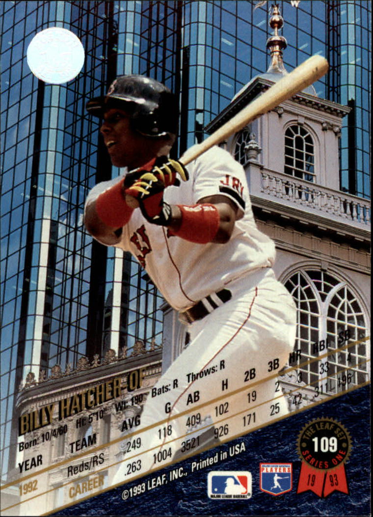 1993 Leaf Baseball Card Pick 1-249 - Picture 219 of 495