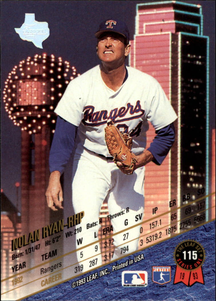 1993 Leaf Baseball Card Pick 1-249 - Picture 231 of 495