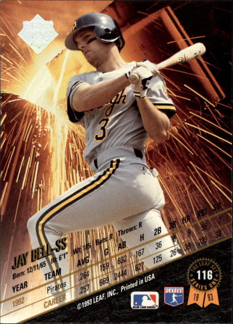 1993 Leaf Baseball Card Pick 1-249 - Picture 233 of 495