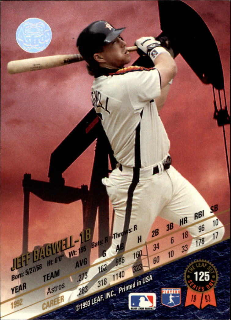 1993 Leaf Baseball Card Pick 1-249 - Picture 251 of 495